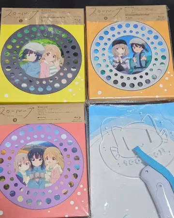 슬로우 루프 [Blu-ray] (전 3권) + 이벤트 응원봉