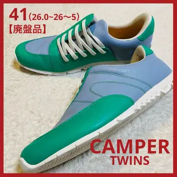 [ 새상품급 ] 캠퍼 CAMPER TWINS/가죽 스니커즈 41 단종품