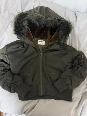 [ ENVYM ] 앙비 MA1 집업 블루종 후드 퍼 포함