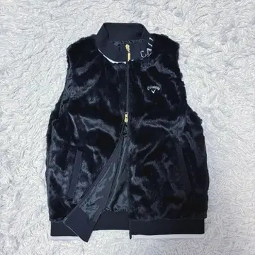 최신 캘러웨이 퍼 베스트 블랙 골프 의류 보아