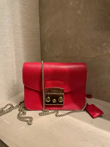 FURLA 핑크 숄더백