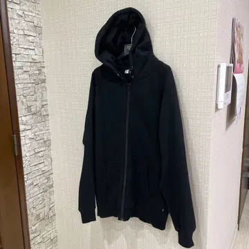 블랙 후드티 VAN JAC