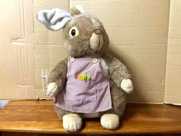 80년대 빈티지 일본제 퍼스트 토끼 봉제 인형 레트로 당시물