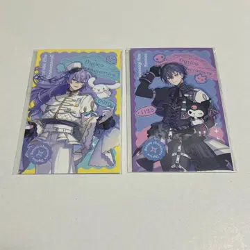 Dytica 산리오 사진풍 카드 호시미치 쇼 코야나기 로우 세트