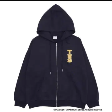 TWS WEGO 그래픽 ZIP 후드티