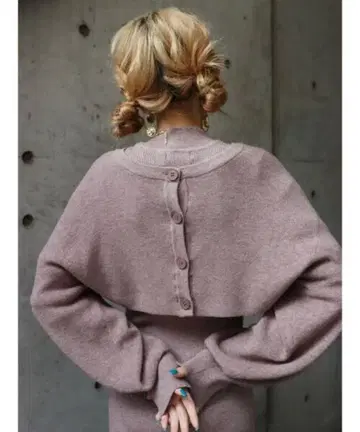 EVRIS 에브리리스 레이어드 니트 미니 원피스