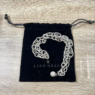 'LH-1' 청키 체인 목걸이 (금속 알레르기 방지)