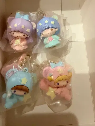 시크릿 키링 키키라라 4개 세트