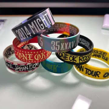 ONE OK ROCK 러버 밴드 6개 세트