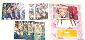 LIP x LIP 복권 아크릴 스탠드 스티커 아이조