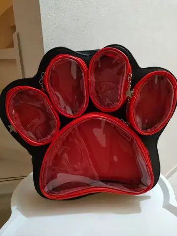 이타백 누이백 덕질백 발바닥백 빨간색