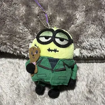 USJ 할로윈 호러 나이트 플러시 키체인 미니언