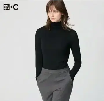 무료배송 3개 UNIQLO:C 울트라 웜 히트텍 캐시미어 블렌드 터틀넥