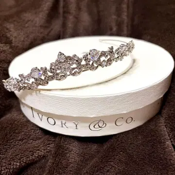 [ 미사용 새상품 ] Ivory & Co. Clementine 티아라