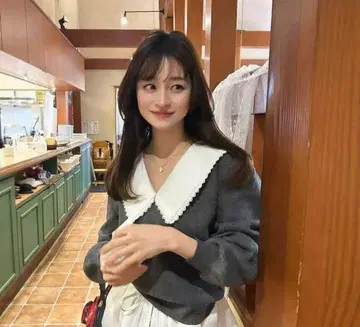 정품!! bibiy 니트 ANNABELLE KNIT GRAY