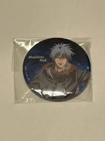 테니스의 왕자님 테니프리 천체 관측 캔뱃지 글리터 홀로그램 니오 마사하루