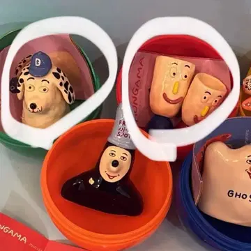 HONGAMA 캡슐 토이 DOG 와 HUSBAND&WIFE 2점 세트