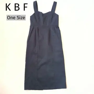 KBF 오버롤 스커트 네이비 원피스 one 사이즈 심플 앤드 깔끔함