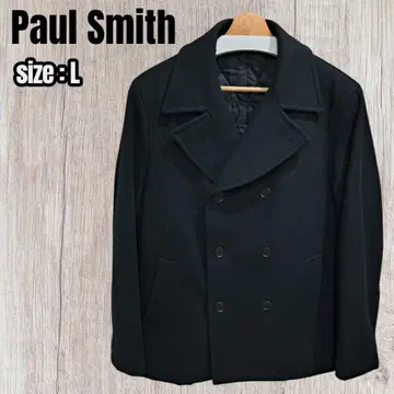 Paul Smith 블랙 피 코트 L 사이즈 폴 스미스