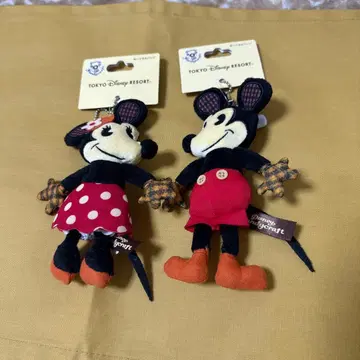 Disney Handycraft 페어 키링 / 인형 배지 새상품