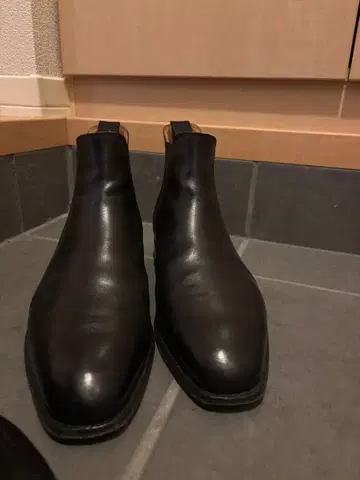 Crockett & Jones 첼시 사이드 고어 부츠 블랙 사이즈 9