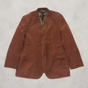 테일러드 자켓 코듀로이 소가죽 패치 XL 빅 사이즈 구제 의류