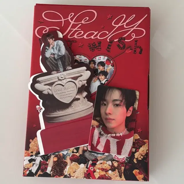 엔시티 위시 스테디 아이러브위시 개봉 앨범 유우시 시온