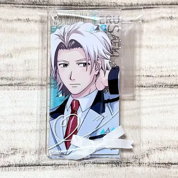 도키메모 GS 사에키 에이 리본 타이 아크릴 플레이트 키체인