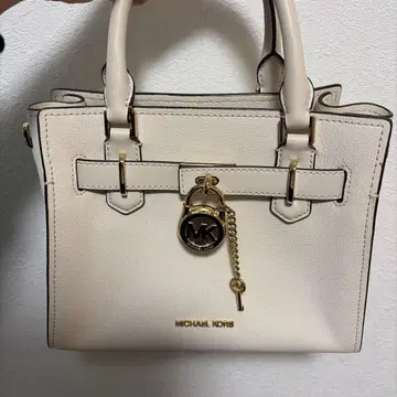 MICHAEL KORS 화이트 핸드백