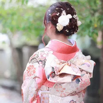 150cm 전후의 작은 체구인 분께 성인식 기모노, 잡화