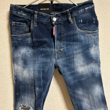 DSQUARED2 트윈 키 데님 다크 블루