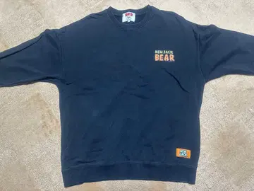 NEW JACK BEAR 네이비 맨투맨