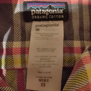 Patagonia 오가닉 코튼 플란넬 셔츠
