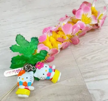 [ 레어 ] 헬로키티 하이비스커스키티 트로피컬키티 스트랩