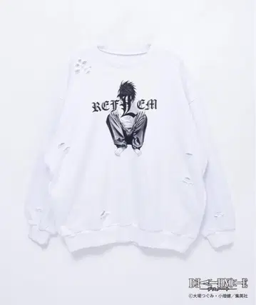 REFLEM [ DEATH NOTE 콜라보 맨투맨 L (엘르)]
