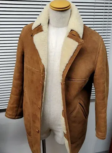 무스탕 코트 미국제