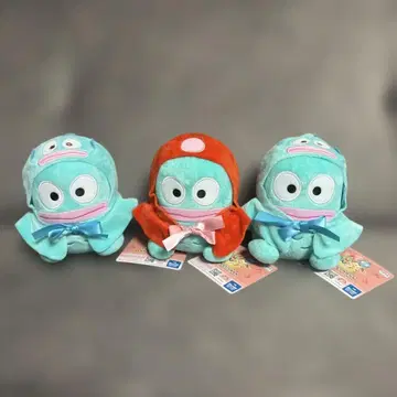 한교동 오메카시 판초 포함 봉제 인형 3종 세트