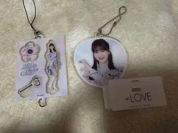 이코럽 타카마츠 히토미 키링 미니 복권 절대 아이돌 그만두지 마