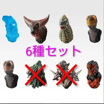 울트라맨 괴수 초대전 vol.2 F상 6종 세트