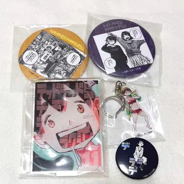 데데데데 아사노 이니오 DMM 스크래치 캔뱃지 아크릴 스탠드