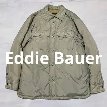 Eddie Bauer Goose Down Shirt Jacket