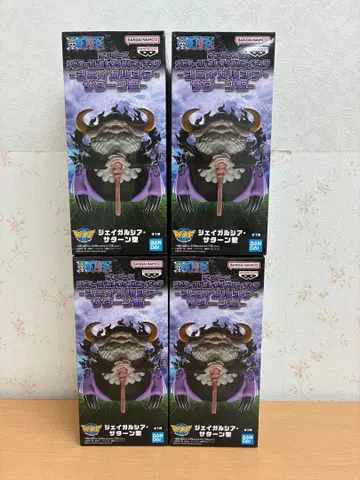 원피스 메가 월드 컬렉션 제이시아 새턴 성인 피규어 4개 세트