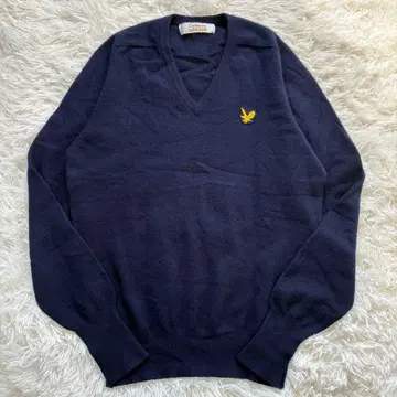 레어 Lyle & Scott 라이루앤스캇 캐시미어 니트 42 영국제