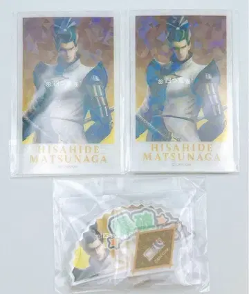 [ 익명 배송 ] 전국 BASARA 카프복권 마츠나가 히사히데 세트