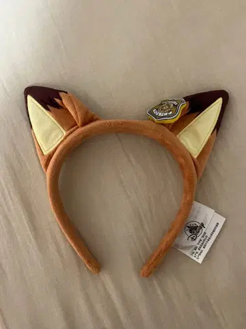 상하이 디즈니 주토피아 닉 머리띠