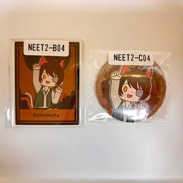 니트부 웹폰2 우마즈라하귀 캔뱃지 아크릴 카드