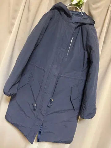 ketty cherie 케티셰리 2way 리버서블 코트 S 네이비