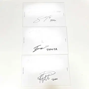 BUDDiiS 포렌코즈 콜라보 사인 포함 크리스마스 카드 3장 세트