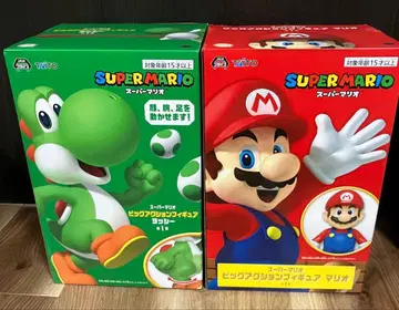 슈퍼 마리오 빅 액션 피규어 마리오 요시 2개 세트