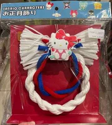 [ 재고 확인해 주세요 ] 산리오 설날 장식 키티